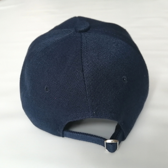 M Letter Navy Hat NWOT - Picture 5 of 6